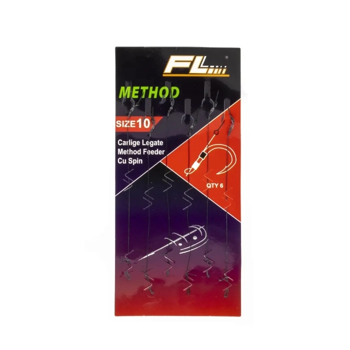 PRZYPONY DO METODY RED 10 Z IGŁĄ 10SZT